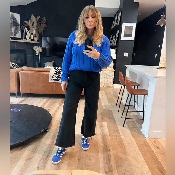 Derek Lam 10 Crosby Ribbed Long Sleeve Sweater - Picture 2 of 2